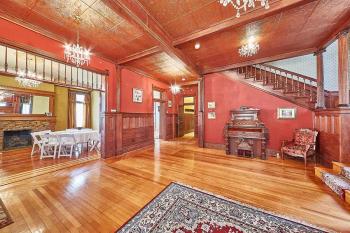 view of parlor inside the mansion